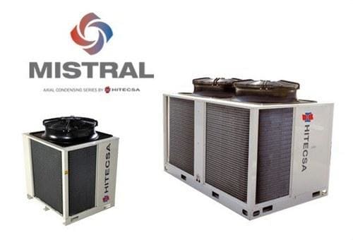HITECSA - Unidad exterior equipo autónomo axial UMXCBA1001 bomba de calor