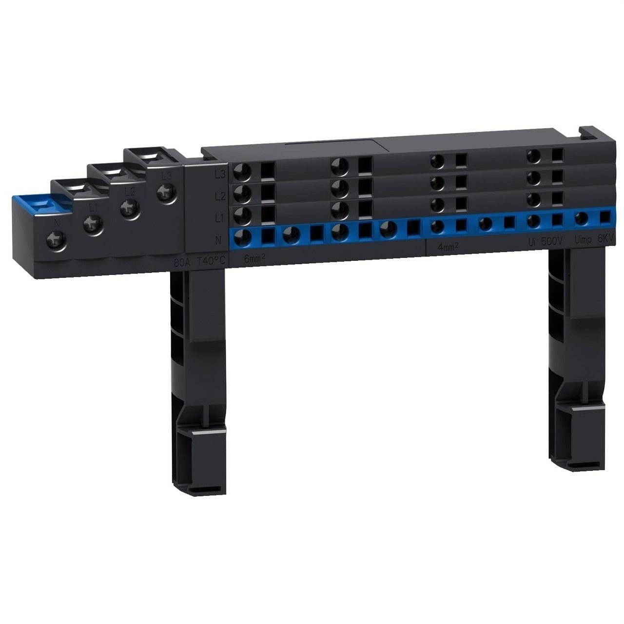 Schneider Electric - Conexión Linergy FM 4P 63A 1/2 filas