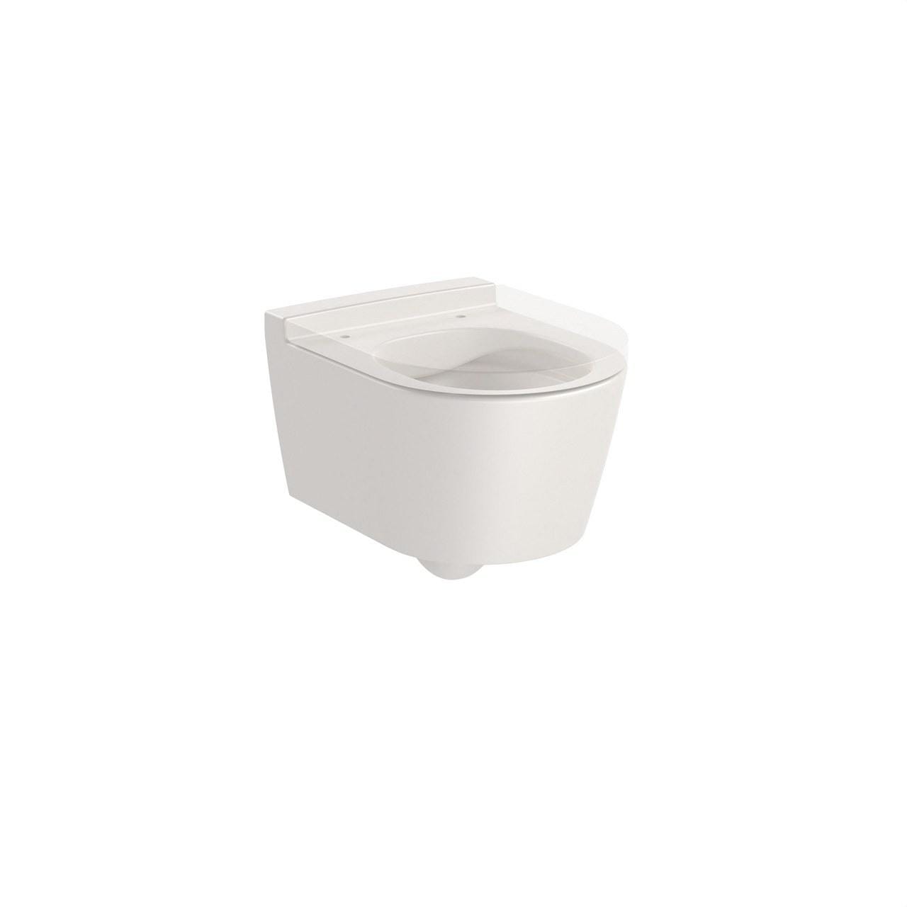 ROCA - Inodoro suspendido compacto INSPIRA redondo 480mm beige