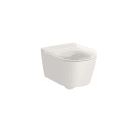 ROCA - Inodoro suspendido compacto INSPIRA redondo 480mm beige