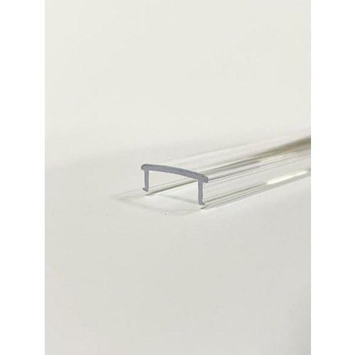 BLUELED - Difusor transparente para perfil superficie magnético 17x16mm