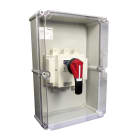 GAVE - INTERRUPTOR 4PX160 EN CAJA POLIESTER TAPA TRANSPARENTE