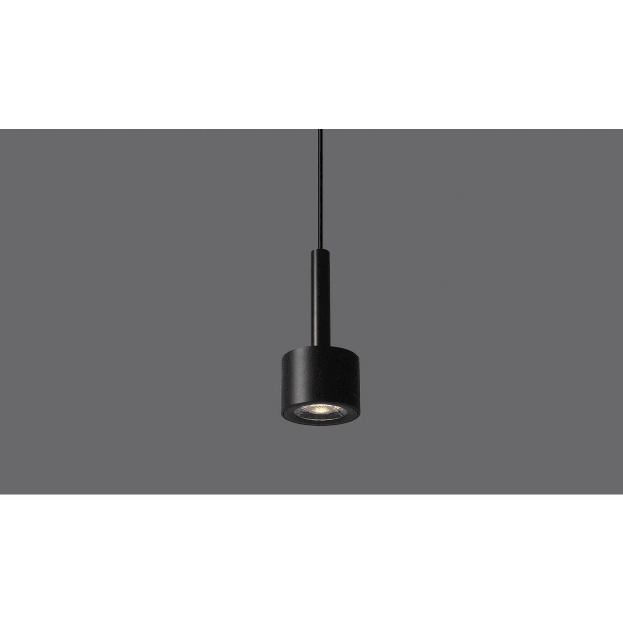 ILUTREK - Luminaria LENS-COLGANTE base superficie 3000K blanco