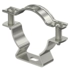 OBO BETTERMANN - Abrazadera con agujero alargado 36-44mm acero inoxidable 14301 A2 14301