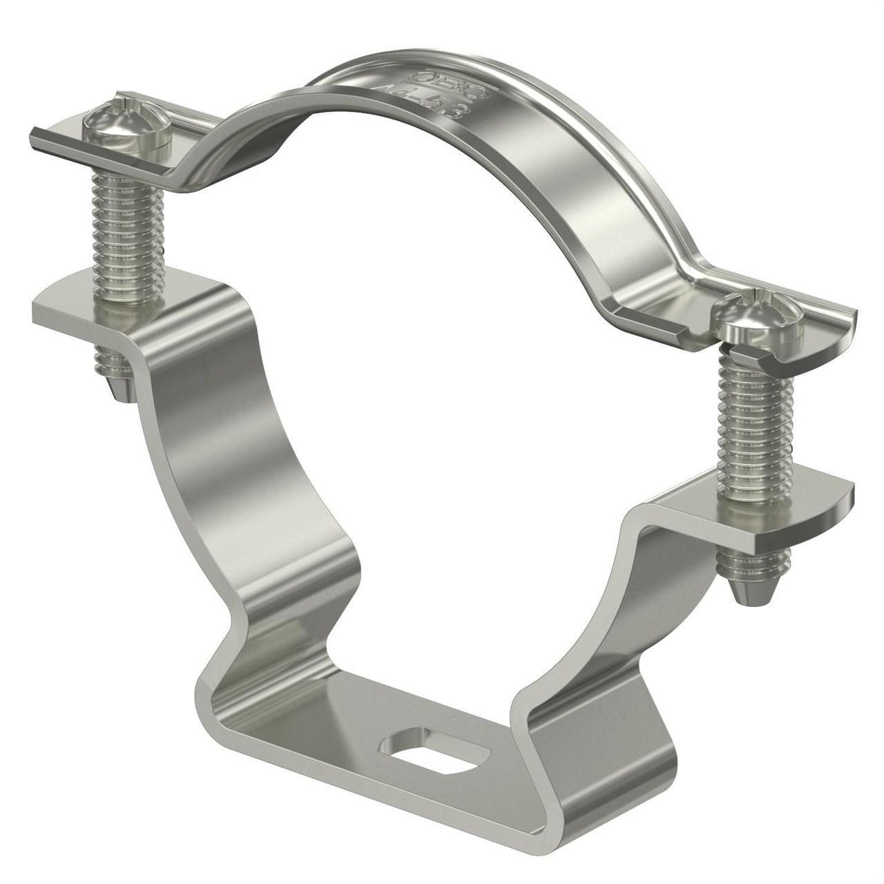 OBO BETTERMANN - Abrazadera con agujero alargado 44-53mm acero inoxidable 14301 A2 14301