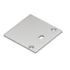 JISO - Tapa lateral con orificio para perfil 775 2 metros gris