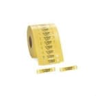HELLERMANNTYTON - Placa resistente a los UV Serie TAGPU TAGPU12X60-4 12x60mm amarillo