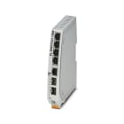 PHOENIX CONTACT - Unmanaged Switch 1000 5 puertos RJ45 10/100 MBit/s 2 Puertos SFP 100 MBit/s índice de protección  IP30 PROFINET Conformance-Class A