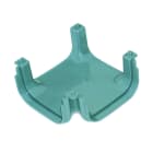 ADEQUA - Cruz PVC para canaleta CR-130-G 130x130x90mm color gris
