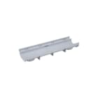 ADEQUA - Canaleta PVC baja altura CAN-130-BAP 130x500x70mm para rejillas de PP y de diseño inoxidable