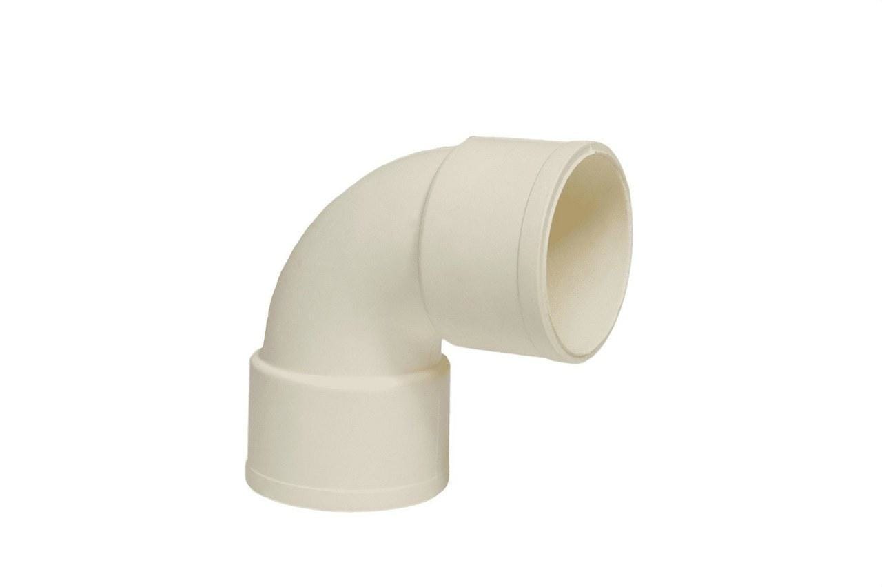 ADEQUA - Codo hembra - hembra 87° 30' CF-88-AR diámetro 32