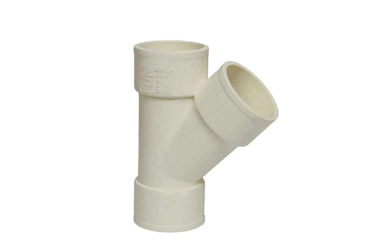 ADEQUA - Injerto simple hembra - hembra 45° BF-144-AR diámetro 32 sistema insonorizado AR