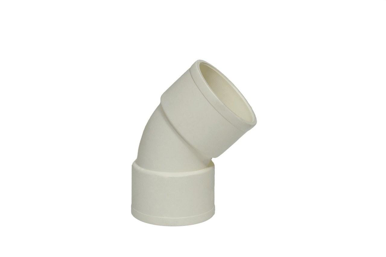 ADEQUA - Codo hembra - hembra 45° CF-44-AR diámetro 32