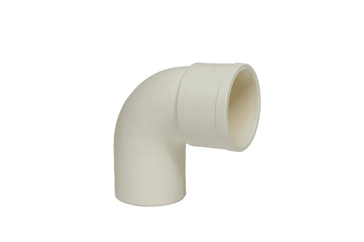 ADEQUA - Codo macho - hembra 87° 30' CF-8-AR diámetro 32