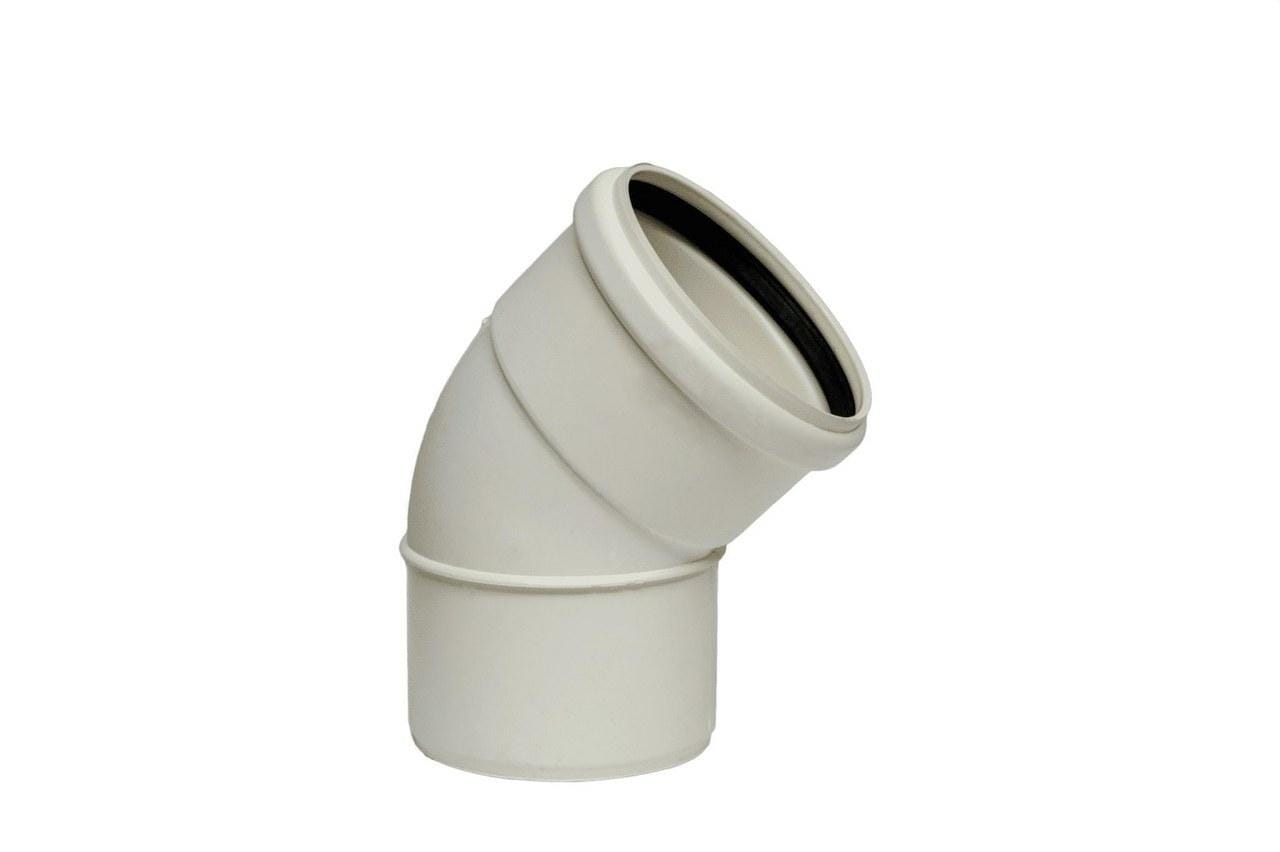 ADEQUA - Codo macho-hembra 45° CP-4-K-AR diámetro 75