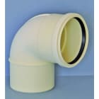 ADEQUA - Codo macho - hembra 87° 30' CV-8-K-AR diámetro 110