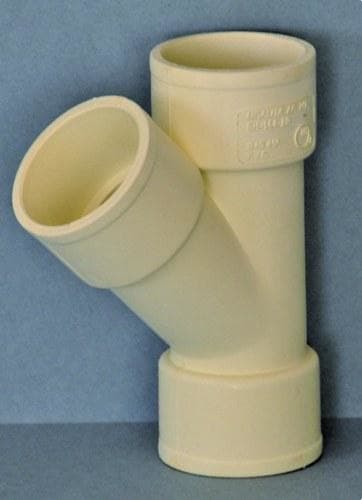 ADEQUA - Injerto simple hembra - hembra 45° BJ-144-AR diámetro 50 sistema insonorizado AR