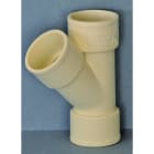 ADEQUA - Injerto simple hembra - hembra 45° BH-144-AR diámetro 40 sistema insonorizado AR