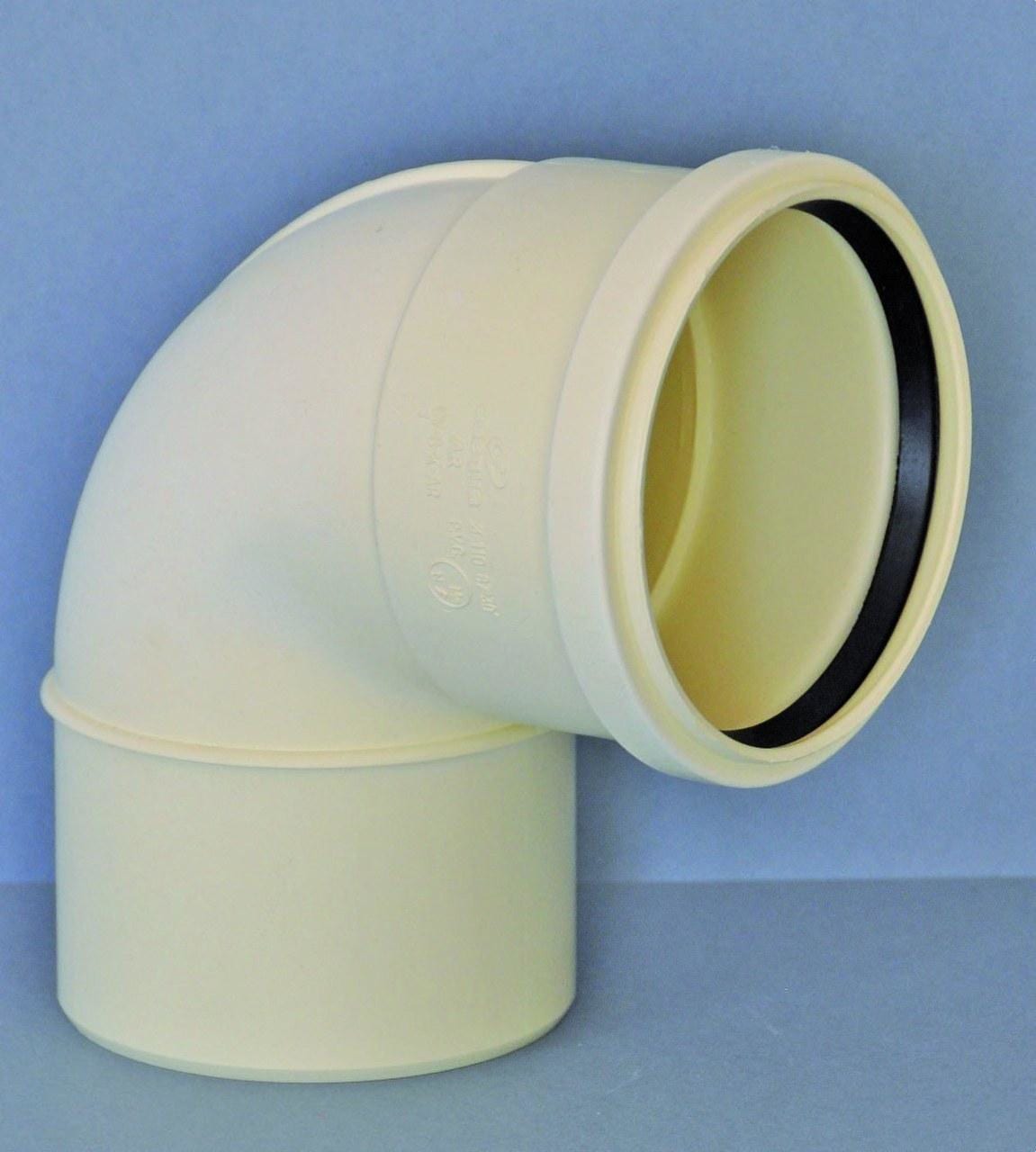 ADEQUA - Codo macho - hembra 87° 30' CZ-8-K-AR diámetro 160