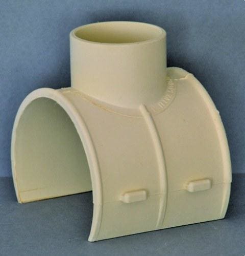 ADEQUA - Injerto a tubo 90° ITTVX-4-AR diámetro 110/125-40