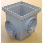 ADEQUA - ARQUETA ARQ-2020-G 20X20CM COLOR GRIS