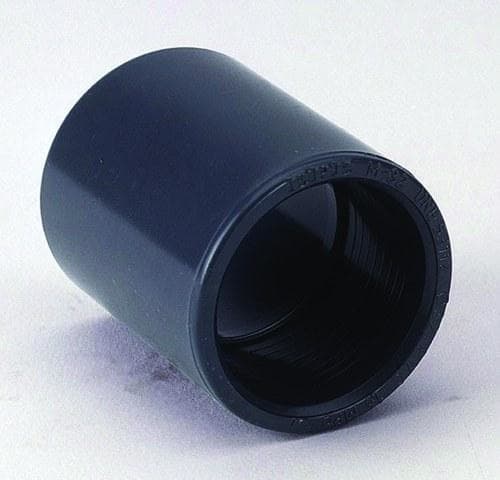 ADEQUA - Manguito hembra - hembra PVC M-125 DN125mm
