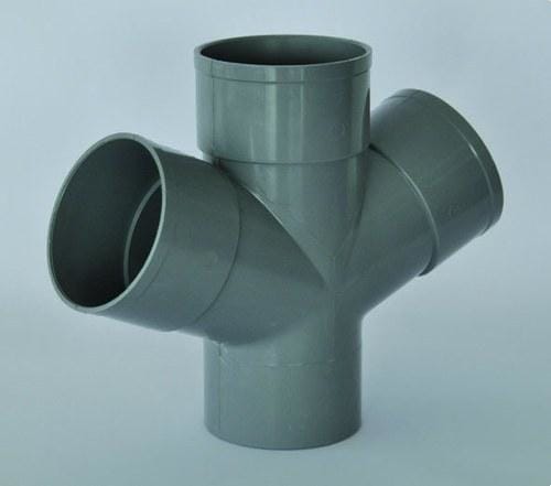 ADEQUA - Injerto doble plano macho - hembra 67° 30' RV-16 diámetro 110