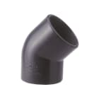 ADEQUA - Codo hembra - hembra 45° DN75mm C-475 PVC
