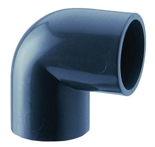 ADEQUA - Codo hembra - hembra 90° PVC C-110