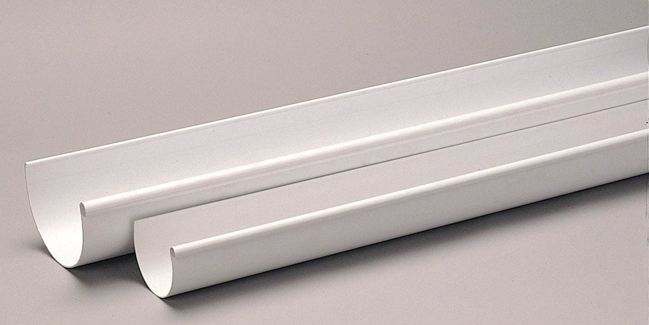 ADEQUA - Canalón PVC CA-33-R 330mm gris oscuro RAL7037