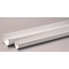 ADEQUA - Canalón PVC CA-33-R 330mm gris oscuro RAL7037