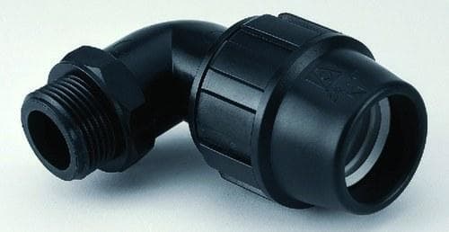 ADEQUA - Codo 90° rosca macho CMP-50112 50-1. 1/2" en polipropileno