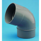 ADEQUA - Codo macho - hembra 67° 30' CX-6 diámetro 125