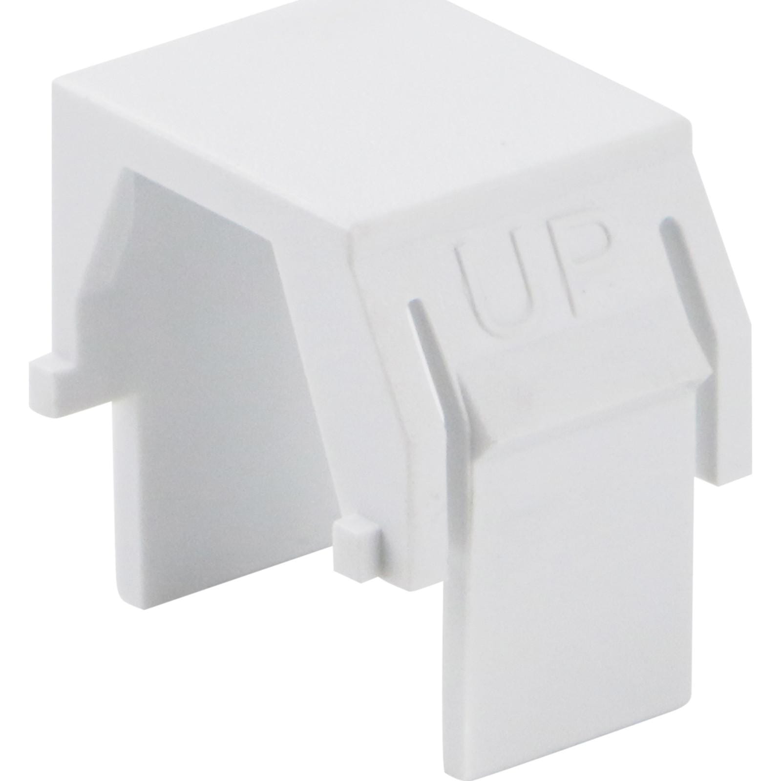 EXCEL - TAPA PARA HUECO KEYSTONE PANEL. BLANCO (PACK 24UD)