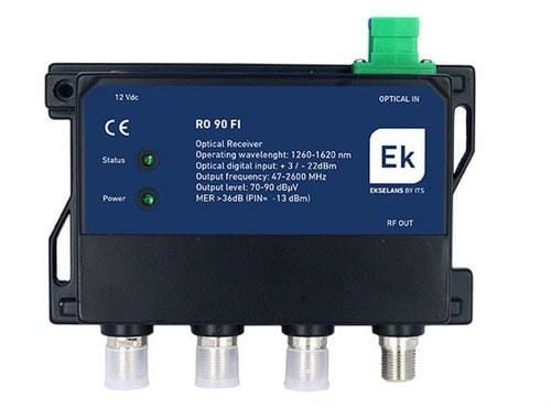 EK - Receptor óptico FTTH RO90FI 2,6GHz 90-70dBuV
