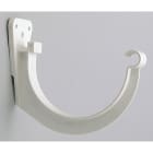 ADEQUA - Gancho para canalón GB-25-PR 250mm gris oscuro RAL7037