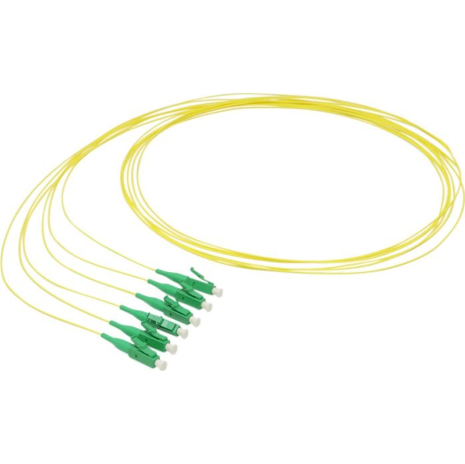 EXCEL - PIGTAIL LC/APC G657A2 9/125 1M AMARILLO (PACK 12UD)