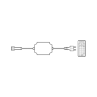 PRILUX - Controlador remoto con mando a distancia 2000 LEDs