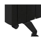 ROINTE - Kit ruedas radiadores negro
