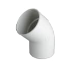 Sin Marca - Codo 45° bajante M-H CR4GT diámetro 80 blanco