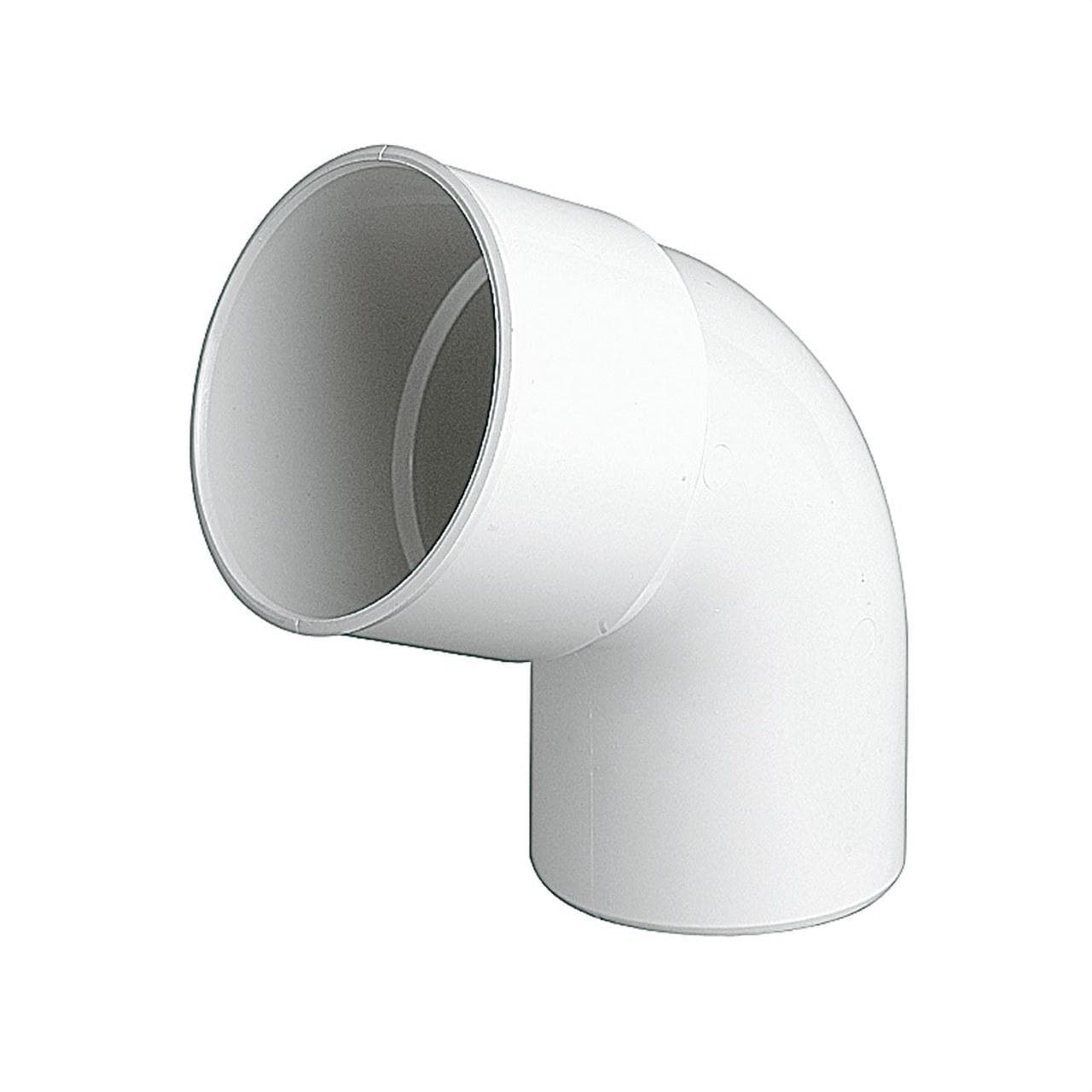 Sin Marca - Codo bajante M-H 67° 30' CR6GT diámetro 80 blanco