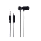 FONESTAR - Auriculares in ear con micrófono Jack 3,5 mm 4 contactos gris