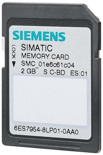 SIEMENS - Tarjeta de memoria SIMATIC S7 para S7-1x00 CPU, 3,3V Flash, 256 MBytes