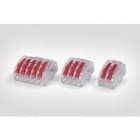 HELLERMANNTYTON - Conector reconectable HCRN-3 sección 0,2 a 4mm² 3P acero
