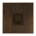 JUNG - Placa modular Jack-Radiall 1 toma LS latón antik