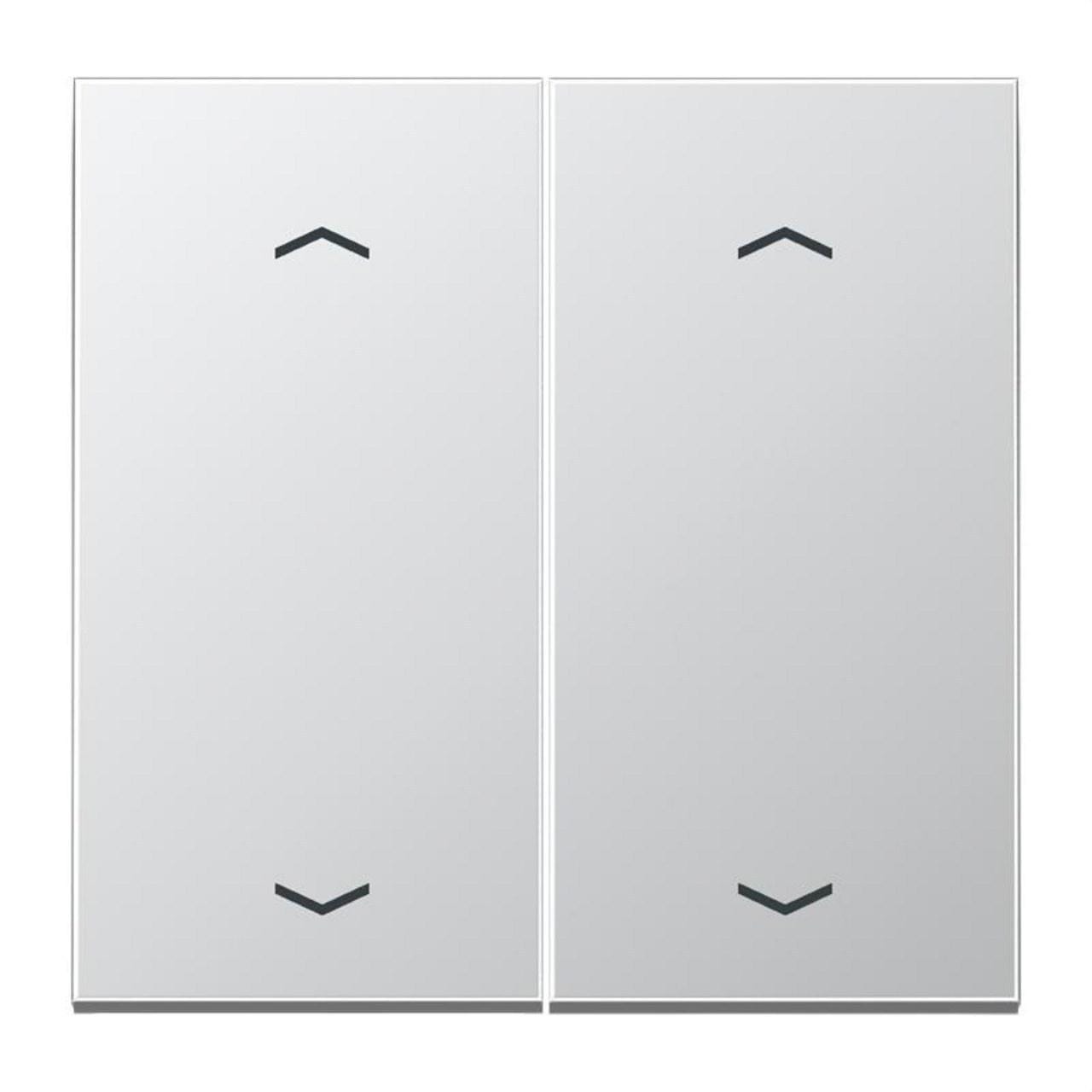 JUNG - Tecla pulsador doble persiana LS aluminio