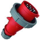 Sin Marca - Clavija 16A 7P 6H 400V AM-TOP IP67 contactos de alta resistencia al calor y niquelados