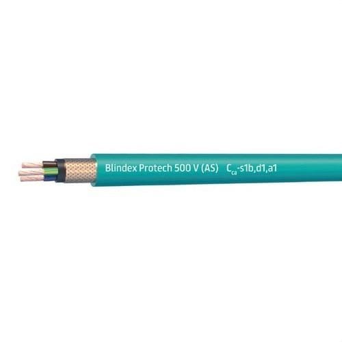 DRAKA - Cable Blindex Protech 500V (AS) Z1C4Z1-K (AS) 4G1,5mm² verde (Bobina 300m)