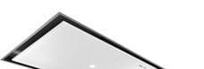 SIEMENS-LB - Extractor de techo IQ500 90x50cm cristal blanco retroiluminado / leds integrados clase energética B