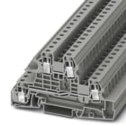 PHOENIX CONTACT - Borne de piso de distribución UTI 6-L/L conexión por tornillo sección 0,2-10mm² AWG 24-8 8,2mm color gris